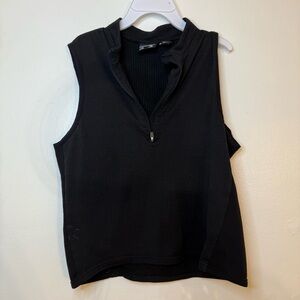 Patagonia Black Zip-Up Tank Top
